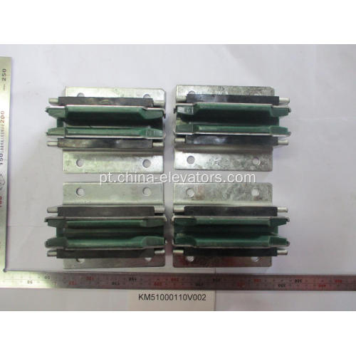 Sapata de guia de carro KM51000110V002 SLG20 para elevadores KONE